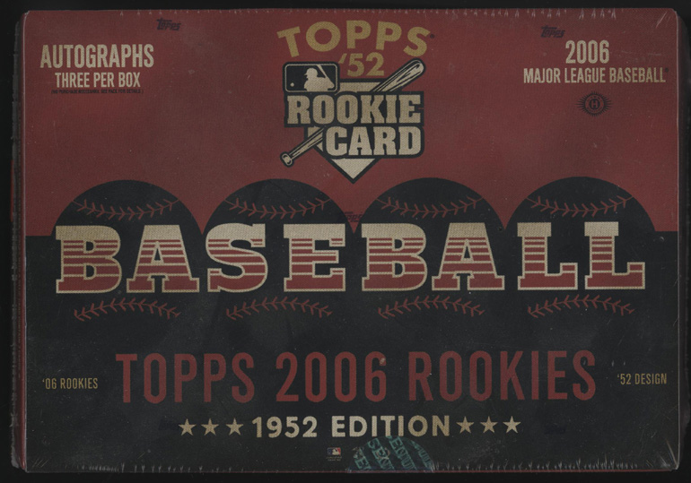 2006 Topps 52 EDITION ROOKIE BB Cards Sealed Hobby Box  