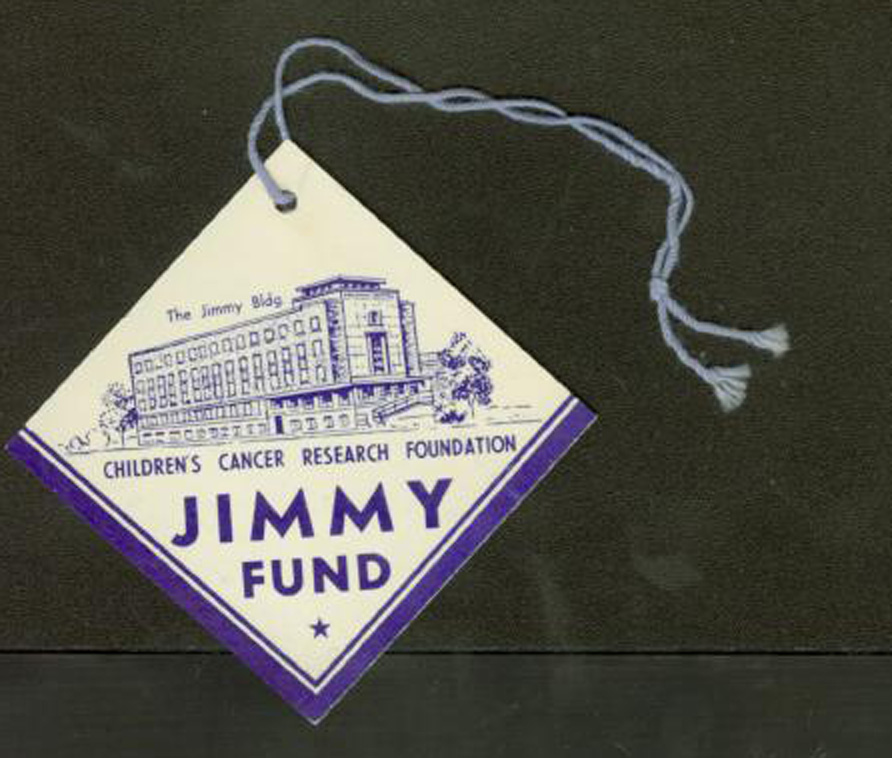 Late 1950s Jimmy Fund BB Card   Ted Williams  