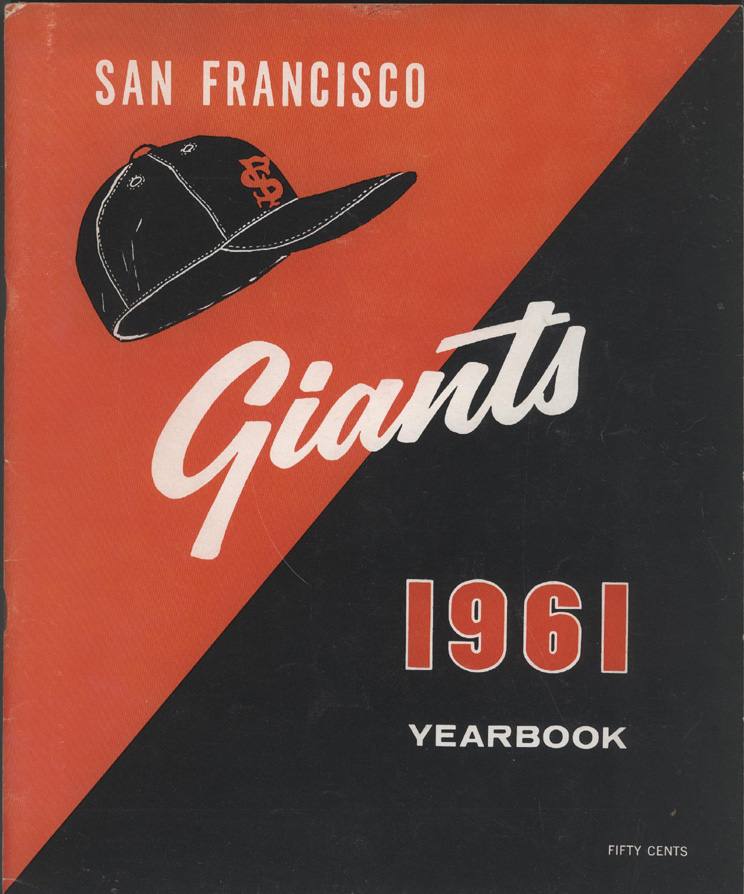 1961 San Francisco GIANTS Yearbook  