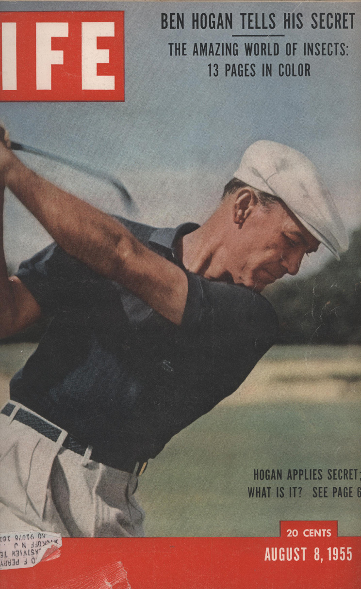 LIFE, August 8, 1955   Ben Hogan Cover  